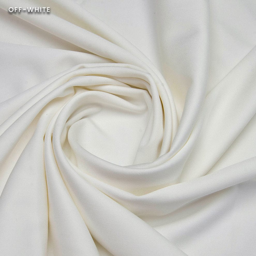 Off-White Wool Unstitched Suit