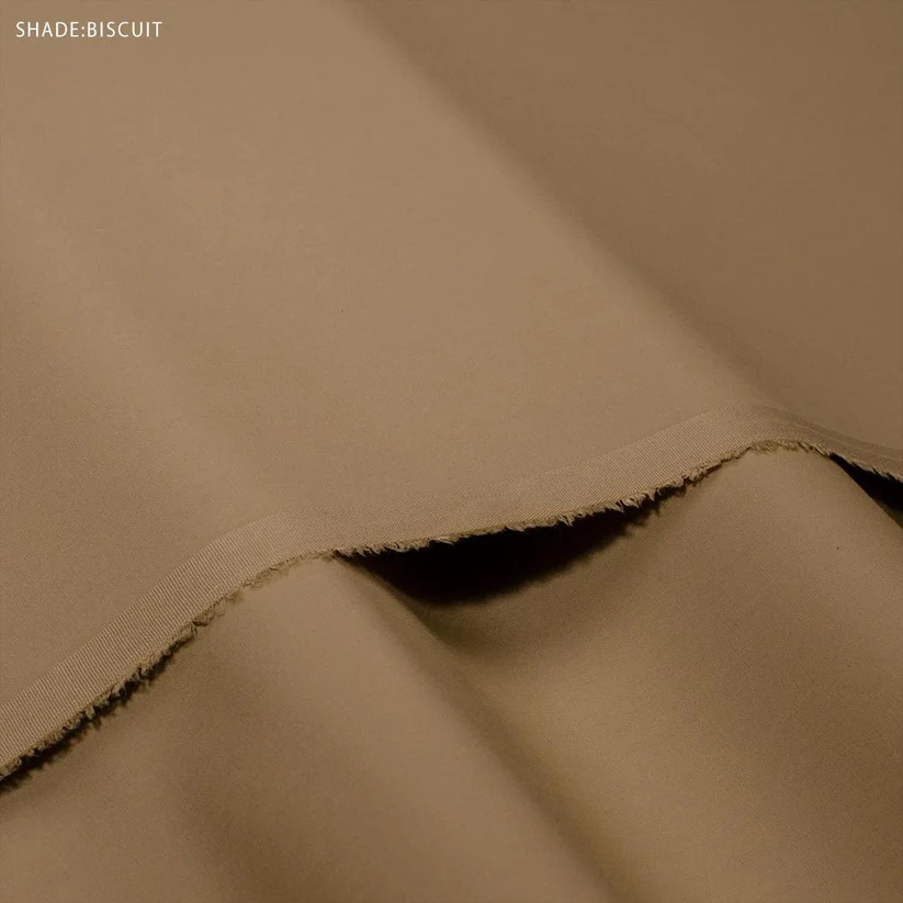 Biscuit Wash & Wear Unstitched Suit